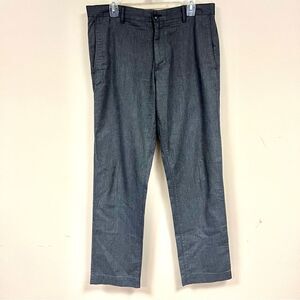 Banana Republic grey straight leg pants. Size 33/34